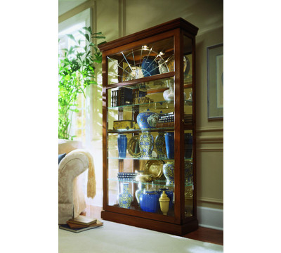 Pulaski Fawn Oak Curio Cabinet