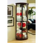 Pulaski 20857 Chocolate Cherry Large Half Round Curio Cabinet.jpg