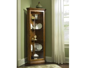 Pulaski Cantabria Corner Curio Cabinet - FREE Inside Delivery!