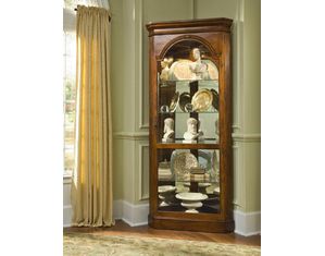 Pulaski Corner Curio Cabinet Wilshire