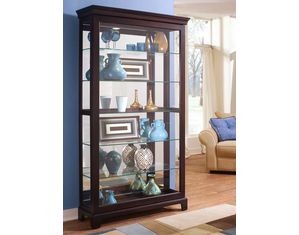 Pulaski Two Way Sliding Door Curio Cabinet - FREE Inside Delivery!