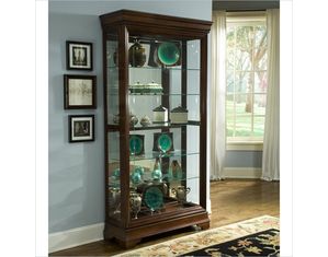 Pulaski Classic Two Way Sliding Door Curio Cabinet - FREE Inside Delivery!