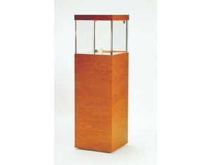 Tecno Medium Square Free Standing Pedestal Display Case GL112-20
