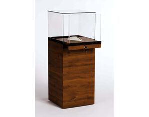Tecno Pedestal Showcase with Glass Top GL137
