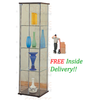 Save  on Glass Curio Cabinet - FREE Inside Delivery! at The Curio Cabinet Superstore