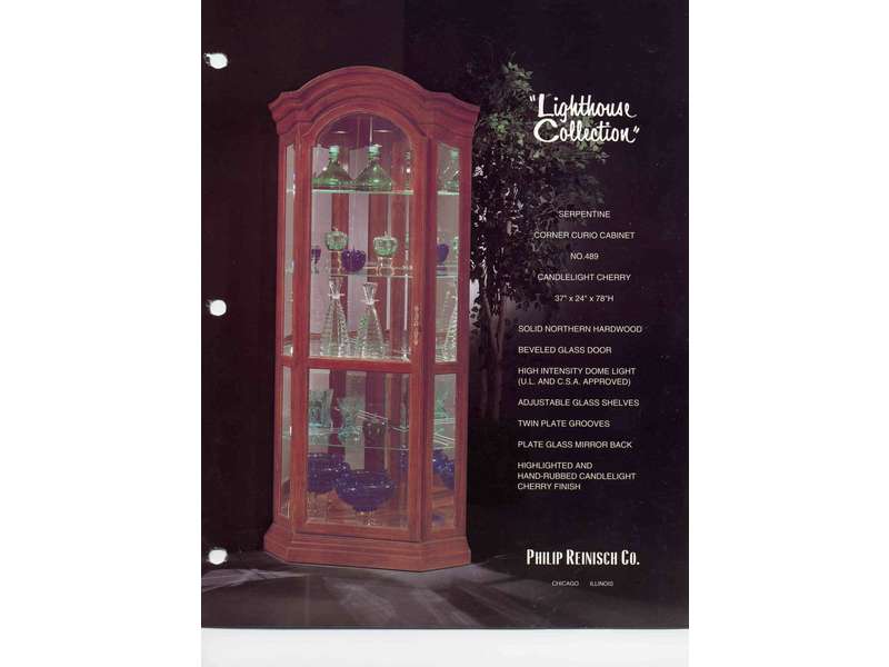 Serpentine Corner Curio