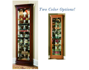 Pulaski Traditional Corner Curio Cabinet