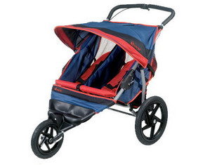 InStep Run Around Double Jogging Stroller - Fast FREE FedEx Shipping!