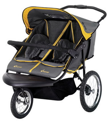 InStep Safari Swivel Double Sport Jogging Stroller image