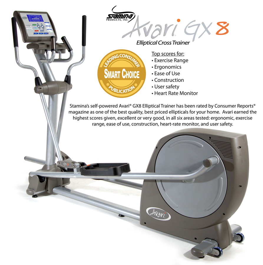 Stamina Avari GX8 Elliptical - CLOSEOUT Special! image