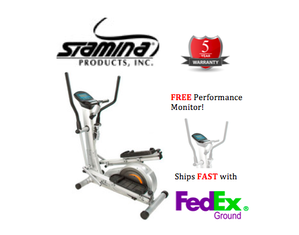 Stamina Dual-Action Elite Programmable Elliptical/Stepper - FAST FedEx Shipping!