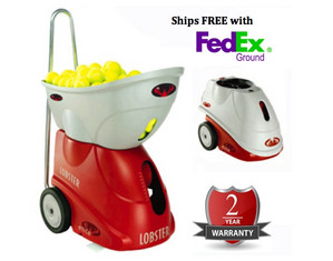 Lobster Elite Freedom Tennis Ball Machine - FREE FedEx Shipping!