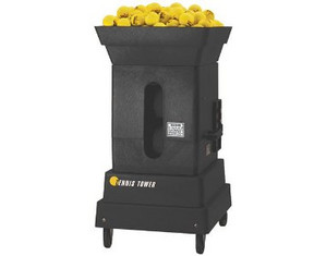 Sports Tutor Tennis Tower Competitor Tennis Ball Machine - Smart Charger Included FREE!- Fast FREE FedEx Shipping!