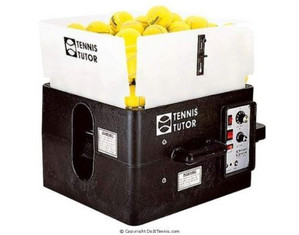 Sports Tutor Tennis Tutor with Light Weight Battery Tennis Ball Machine  - Smart Charger Included FREE!