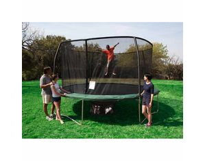 Save  on 15 feet Jumpod Trampoline and Enclosure at The Trampoline Superstore