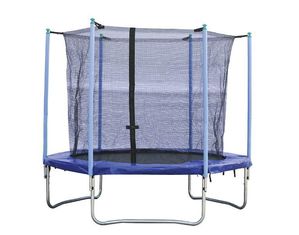 Sunny Health and Fitness 8ft Enclosed Trampoline