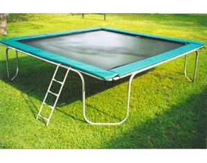 Texas Giant 15 x 15 ft Square Trampoline