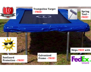 AirMaster 6 x 9 ft Rectangular Trampoline