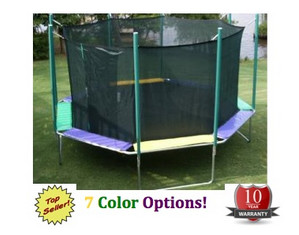 Magic Circle 16 ft Octagon Magic Cage Trampoline - FREE 10-Year Warranty!