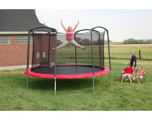 Skywalker 14 ft Round Trampoline and Enclosure