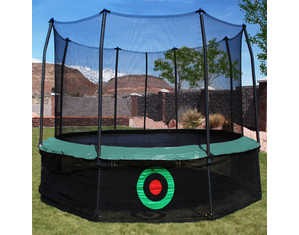 Skywalker Trampolines Sports Arena 15 Ft Trampoline And Enclosure with Lower Safety and Game Net - Fast FREE FedEx Shipping!
