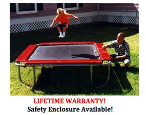 Texas Sport Fit Trainer 8 x 8 Square Trampoline - FREE Inside Delivery!