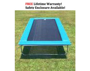 Texas Competitor 9 x 17 Rectangular Trampoline - FREE Inside Delivery!