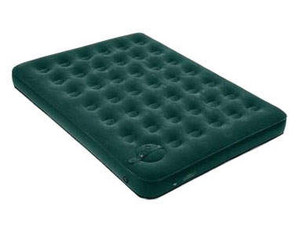 Wenzel Flocked Top Full Air Bed with Built-in Manual Pump - Fast FREE FedEx Shipping!