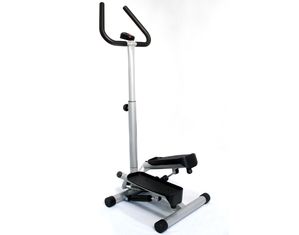 Sunny Health and Fitness Twist Stepper with Handle Bar
