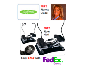 Cory Everson Bilateral Balance Stepper - with FREE Floor Mat and Fitness Guide