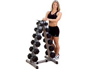 Body-Solid 2 Tier Vertical Dumbell Rack Home Gyms Accessory