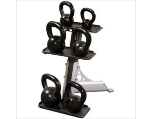 Body-Solid Kettle Bell Rack Home Gyms Accessory