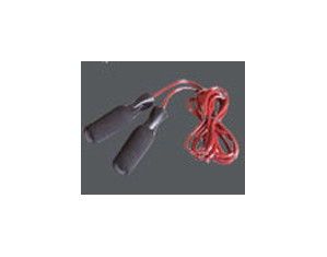 CAP Barbell 2 lbs Weighted Handle 9 ft Leather Jump Rope