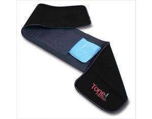 Tone Fitness Waist Trimmer Belt with Hot/Cold Gel Pack