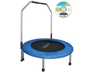 Cory Everson 40 inch Jogging Trampoline with Instructional DVD and Handle