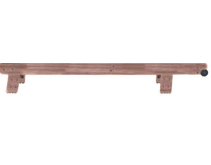 WaterRower Wood Hi-Rise Attachment in Black Walnut - Fast FREE FedEx Shipping!