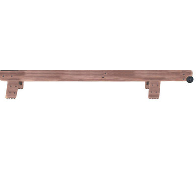 WaterRower Wood Hi-Rise Attachment in Black Walnut