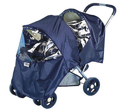 Protect-a-Bub Tandem Rain Cover with Fabric Bag
