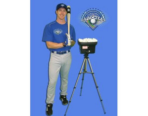 SPC Personal Pitcher Pro Mini Polyball Pitching Machine w/ 24 Balls