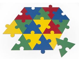 Whitney Bros Triangle Shape Puzzleation
