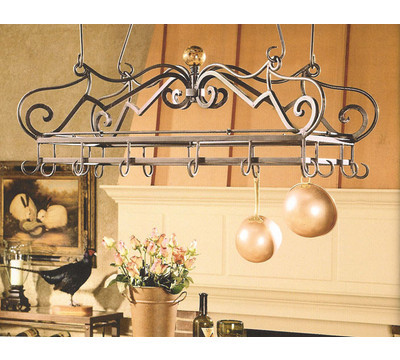 Bago Luma Small Rectangular Scrolled Pot Rack