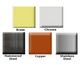 Available Finishes