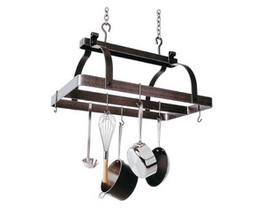 Enclume Classic Rectangle with Center Bar without Grid Pot Rack - Fast FREE FedEx Shipping!