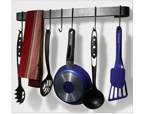 Enclume Rack It Up Utensil Bar Pot Rack