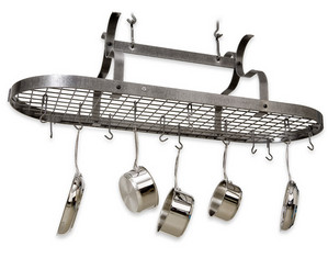 Enclume Scroll Arm Oval Pot Rack
