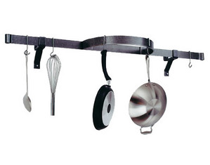 Enclume Wall Shelf with Half Circle Pot Rack