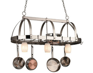 Forecast Lighting Bistro Pot Rack - Fast FREE FedEx Shipping!