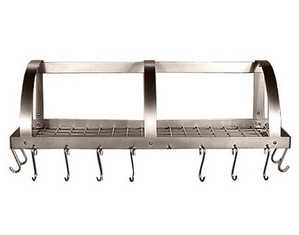 HSM Metal Products Wall Mount Pot Rack - Fast FREE FedEx Shipping!