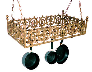 LaMani Designs Banquet Pot Rack - Fast FREE FedEx Shipping!