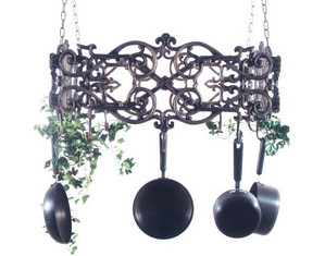 LaMani Designs Palladium Pot Rack - Fast FREE FedEx Shipping!